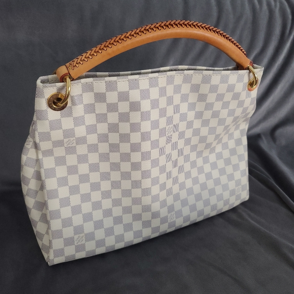 Louis Vuitton LV Artsy MM Azur Damier Bag